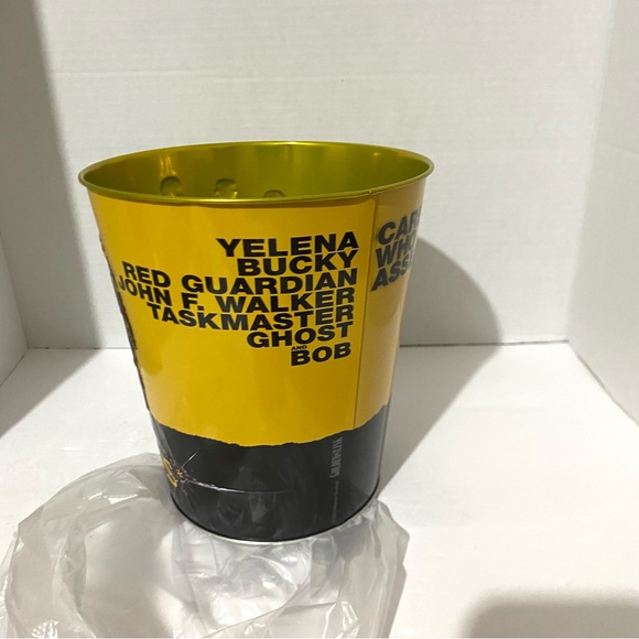 AMC Thunderbolts Exclusive Marvel Studios Popcorn Bucket Yellow Collectible  NEW - Picture 3 of 7